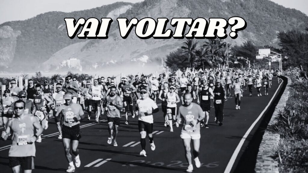 corredores no percurso antigo da Maratona do Rio