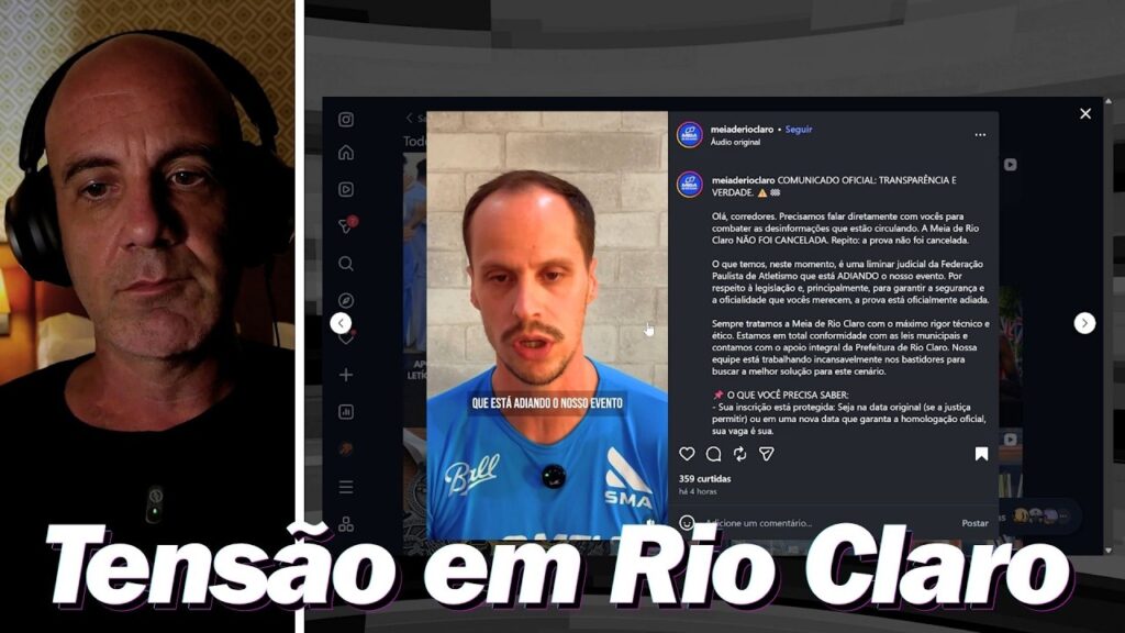 O que ACONTECEU com a MEIA de RIO CLARO?