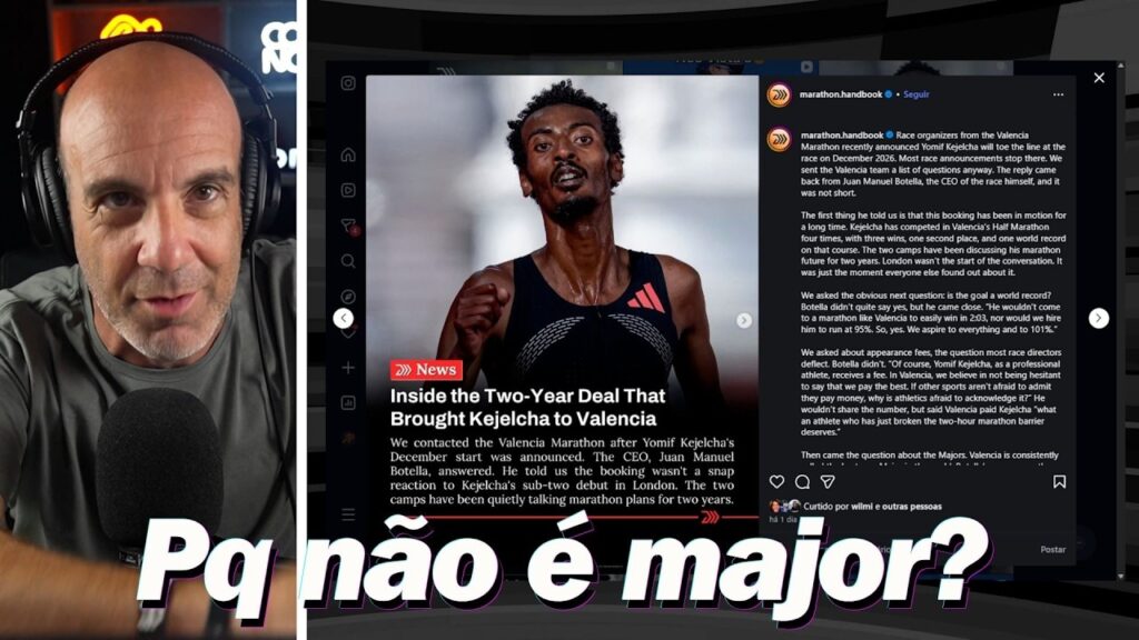 O REAL MOTIVO para a MARATONA de VALÊNCIA não virar MAJOR O REAL MOTIVO para a MARATONA de VALÊNCIA não virar MAJOR