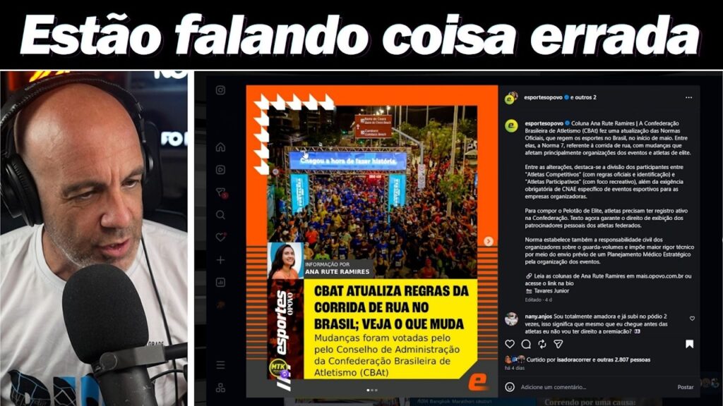 MUDANÇAS na NORMA 7: O que Realmente Muda na Corrida de Rua MUDANÇAS na NORMA 7: O que Realmente Muda na Corrida de Rua