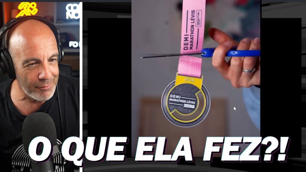 Ela CORTOU as FITAS de todas as MEDALHAS de corrida! Ela CORTOU as FITAS de todas as MEDALHAS de corrida!