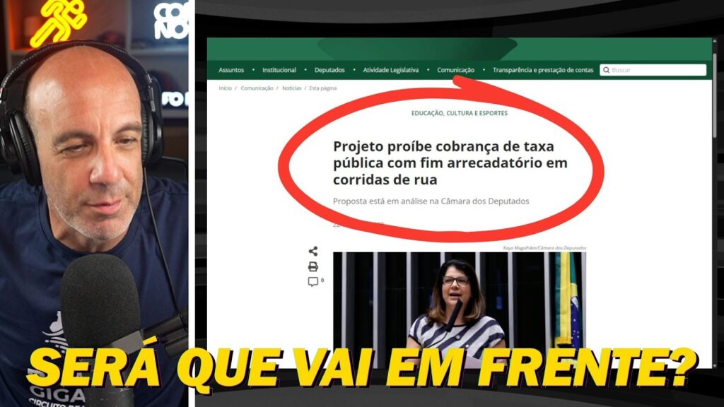 O FIM das TAXAS públicas em CORRIDAS de rua?