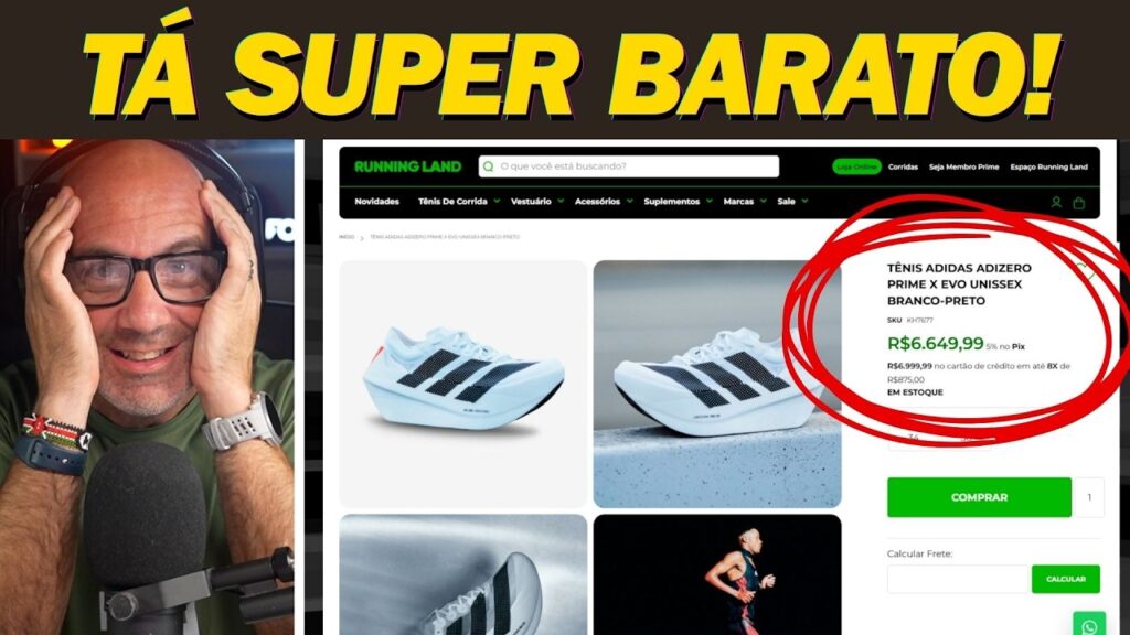 É um ABSURDO o PREÇO do novo TÊNIS da ADIDAS É um ABSURDO o PREÇO do novo TÊNIS da ADIDAS