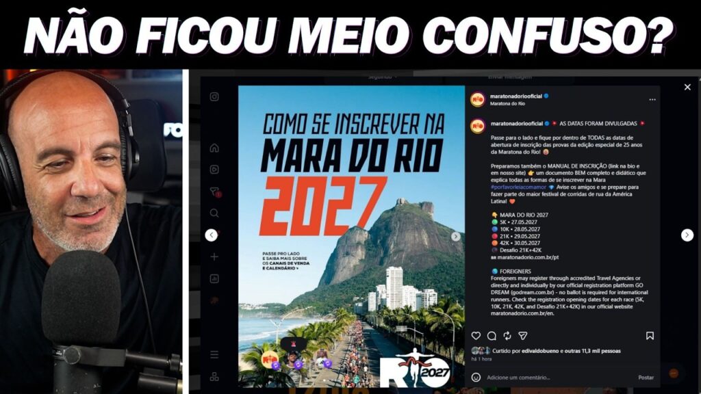 Tudo Sobre as INSCRIÇÕES e VALORES da MARATONA DO RIO 2027 (tá meio confuso)