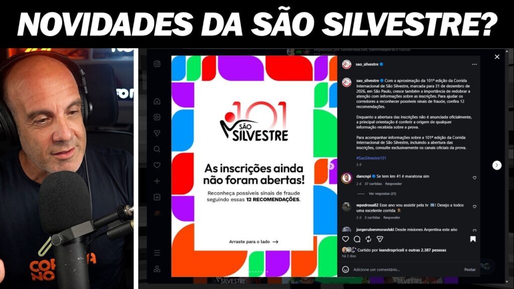 SÃO SILVESTRE 2026: O que muda nas INSCRIÇÕES? SÃO SILVESTRE 2026: O que muda nas INSCRIÇÕES?