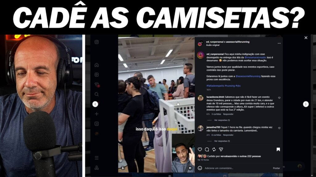 O que ACONTECEU na entrega de kits da MEIA DE SÃO BERNARDO? O que ACONTECEU na entrega de kits da MEIA DE SÃO BERNARDO?