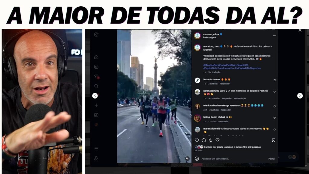 A MAIOR DA AMÉRICA LATINA: Números da MARATONA DO MÉXICO