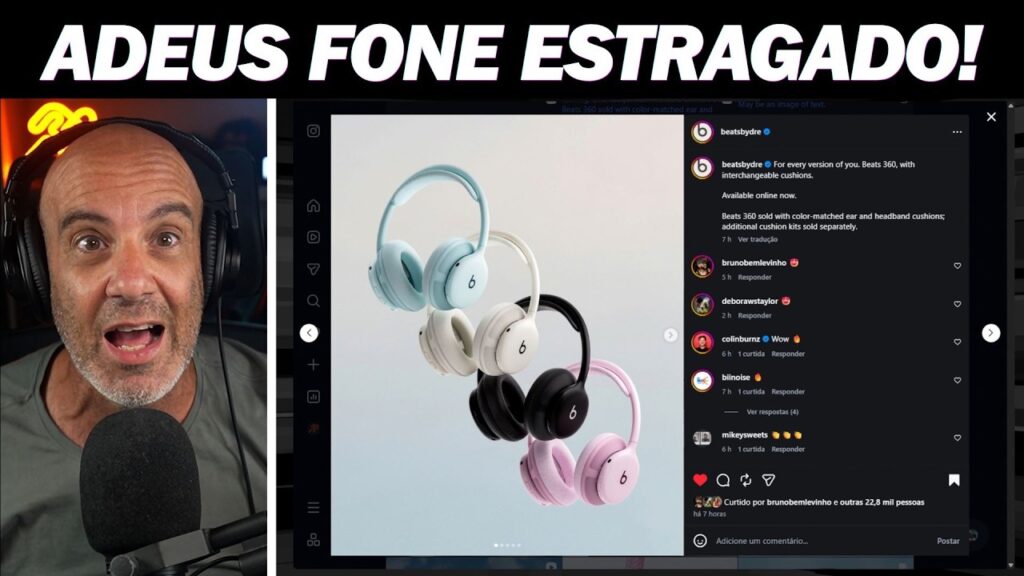 O FONE DEFINITIVO para treinar que você finalmente pode LAVAR?