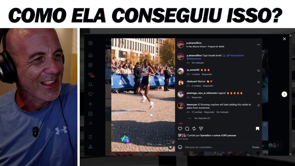TIGST ASSEFA VENCE e bate RECORDE em BERLIM com LESÃO