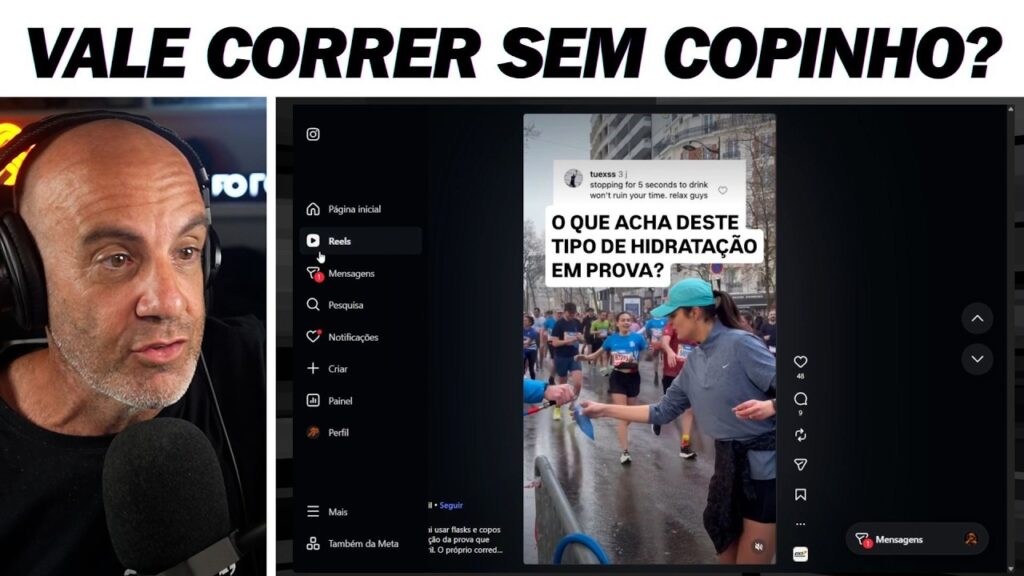 MARATONA DE PARIS tem ALTA PROCURA mesmo com MUDANÇA na água