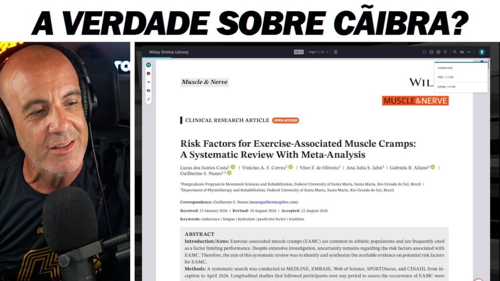 O PRINCIPAL FATOR para AS CÂIBRAS na CORRIDA é… O PRINCIPAL FATOR para AS CÂIBRAS na CORRIDA é…