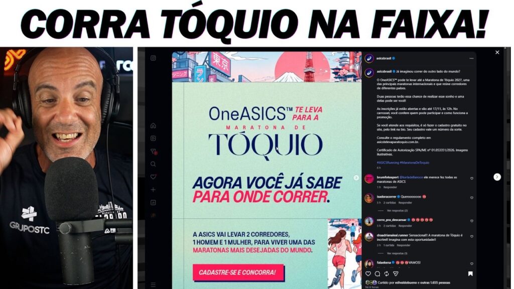 COMO CORRER a MARATONA DE TÓQUIO de GRAÇA com a ASICS COMO CORRER a MARATONA DE TÓQUIO de GRAÇA com a ASICS