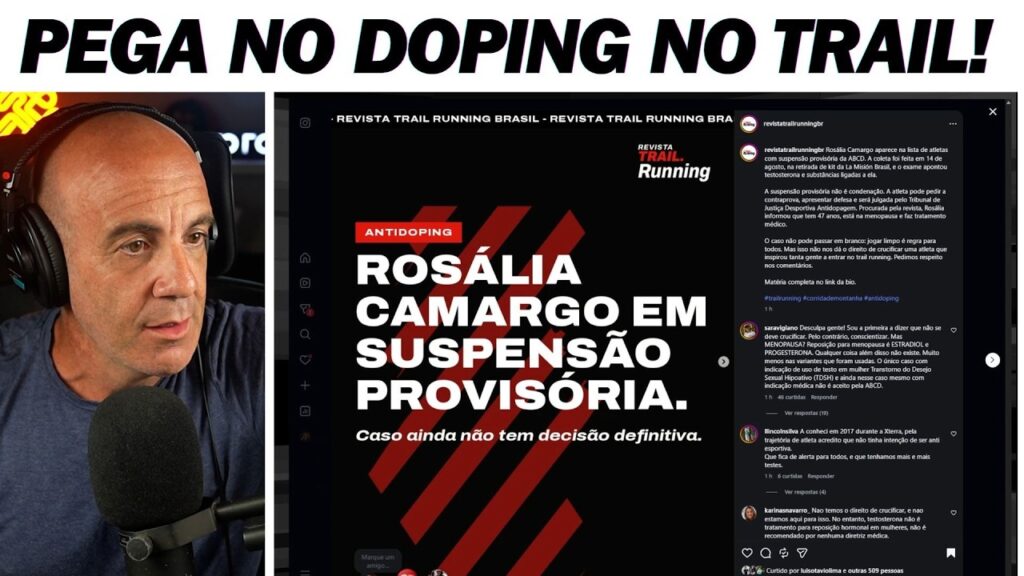 CHOQUE no TRAIL: O exame POSITIVO de ROSÁLIA CHOQUE no TRAIL: O exame POSITIVO de ROSÁLIA