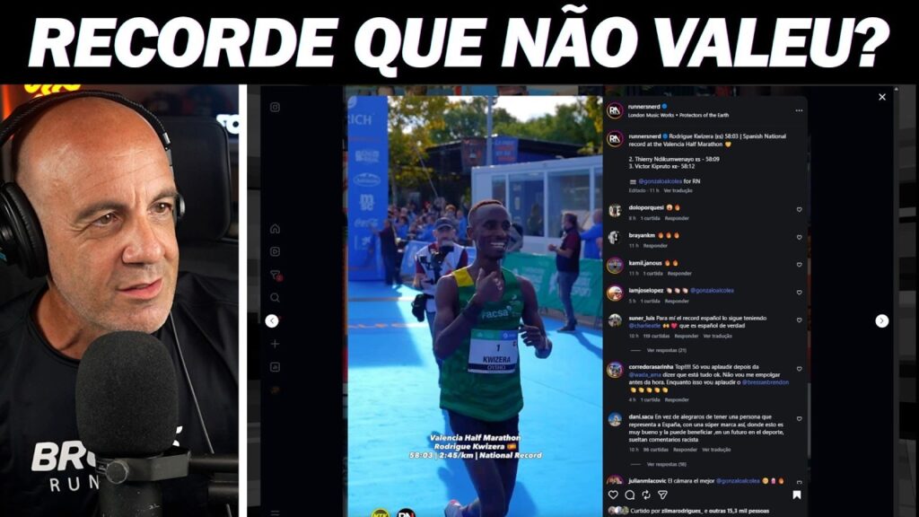RECORDE que não é RECORDE mas é RECORDE na MEIA de VALÊNCIA